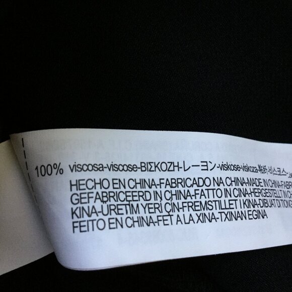 Zara Black Silky shirt m - Picture 7 of 9